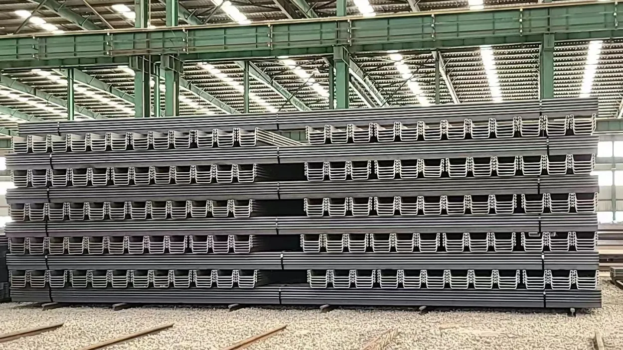 Customer products - U-shaped steel sheet piles