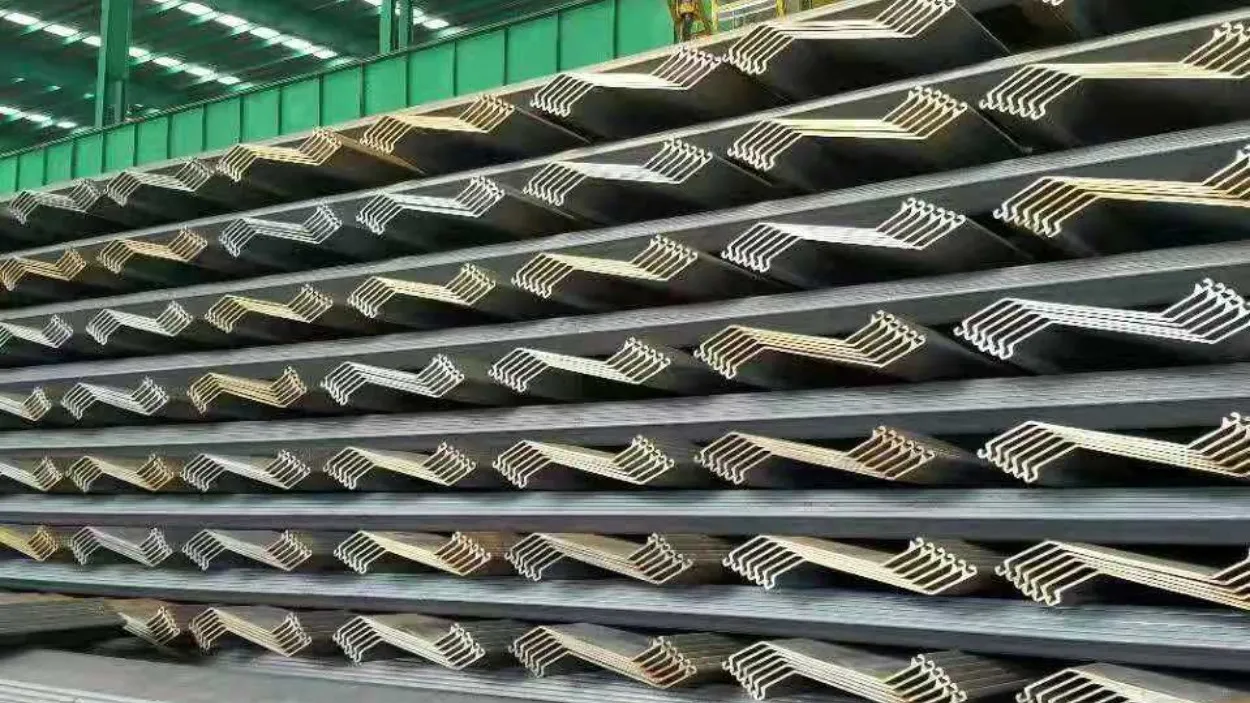 Customer products - Z-shaped steel sheet piles