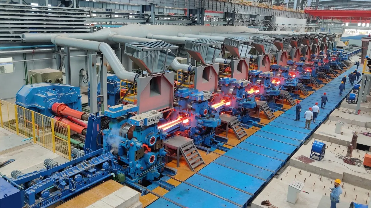 Fujian Dingsheng Steel 600mm hot rolled H beam production line