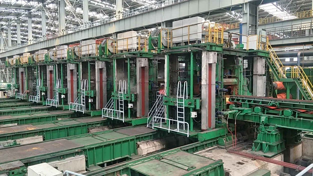 Hebei Jinxi Steel 1200mm hot rolled H beam section & steel sheet pile production line