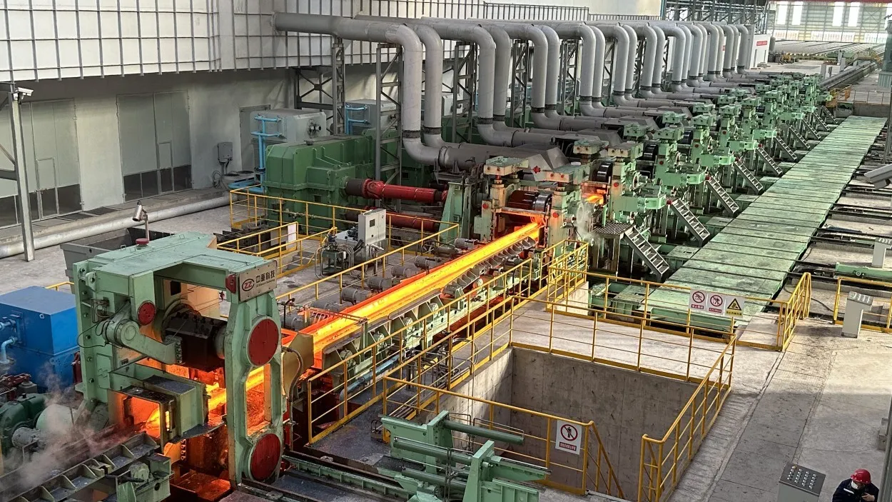 Jinding Steel 600mm hot rolled H beam production line