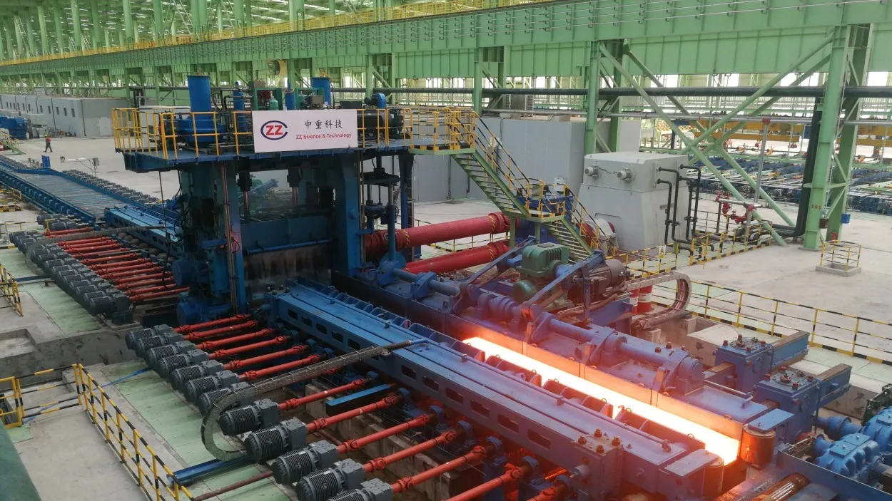 Liaoning Zizhu 600mm hot rolled H beam & Rail production line